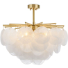 Buy Mother of Pearl Ceiling Lamp - Disc Pendant Lamp - Karl Gold 59930 - in the UK