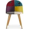 Dining Chair - Upholstered in Patchwork - Scandinavian Style - Ray image 7