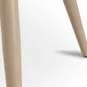 Dining Chair - Upholstered in Black and White Patchwork - Evelyne image 7