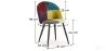 Dining Chair - Upholstered in Patchwork - Scandinavian Style - Ray image 7