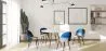 Dining Chair - Upholstered in Patchwork - Scandinavian Style - Pixi image 7