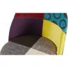 Patchwork Upholstered Stool - Scandinavian Style  - Ray image 7