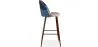 Patchwork Upholstered Stool - Scandinavian Style - Pixi image 7