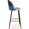 Patchwork Upholstered Stool - Scandinavian Style - Pixi image 7