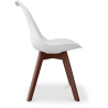 Buy Dining Chair - Scandinavian Style - Denisse White 59953 - prices