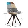 Dining Chair - Upholstered in Patchwork - Patty image 7