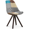 Buy Dining Chair - Upholstered in Patchwork - Patty Multicolour 59955 - prices
