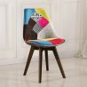 Dining Chair - Upholstered in Patchwork - Simona image 7