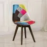 Dining Chair - Upholstered in Patchwork - Simona image 7