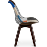 Buy Dining Chair - Upholstered in Patchwork - Pixi Multicolour 59968 at Privatefloor