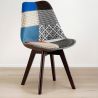 Dining Chair - Upholstered in Patchwork - Pixi image 7