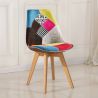 Dining Chair - Upholstered in Patchwork - Simona image 7