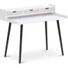 Wooden Desk with Drawers - Scandinavian Design - Thora image 7