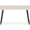 Buy Wooden Desk with Drawer - Scandinavian Design - Beckett Natural wood 59984 home delivery