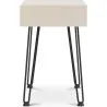 Wooden Desk with Drawer - Scandinavian Design - Andor image 7