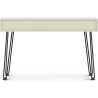 Buy Wooden Desk with Drawer - Scandinavian Design - Andor Natural wood 59986 home delivery
