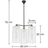 Crystal Ceiling Lamp - Pendant Lamp - 3 Arms - Reg image 7