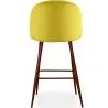 Velvet Upholstered Stool - Scandinavian Design - Evelyne image 7