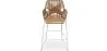 Rattan Boho Bali Design Stool - 75cm - Tale image 7
