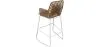 Rattan Boho Bali Design Stool - 75cm - Tale image 7
