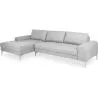 Chaise longue with 5 seats - Upholstered in fabric - Yemy image 7