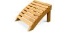 Wooden Footstool for Garden Chair - Alana image 7