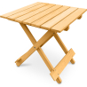 Buy Garden Table - Adirondack Wood Side Table - Alana Natural wood 60007 - prices