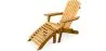 Deck Chair with Footrest - Wooden Garden Chair - Alana image 7