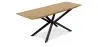 Rectangular Dining Table - Industrial Wood and Metal - Danr image 7