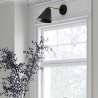 Buy Wall Lamp - Scandinavian Style - Livel Black 60022 - in the UK