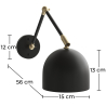 Buy  Desk Lamp - Wall Sconce - Lodf Black 60024 - in the UK