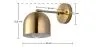 Wall Lamp - Golden Metal - Bleni image 7