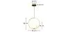 Ceiling Globe Lamp - Golden Pendant Lamp - Glum image 7