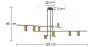 Bar Ceiling Lamp - LED Pendant Lamp - Piper image 7