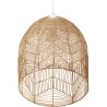 Rattan Ceiling Lamp - Boho Bali Design Pendant Lamp - Bu image 7
