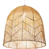 Rattan Ceiling Lamp - Boho Bali Design Pendant Lamp - Bu image 7