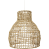 Buy Rattan Ceiling Lamp - Boho Bali Design Pendant Lamp - Lan Natural wood 60031 - in the UK