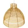 Rattan Ceiling Lamp - Boho Bali Design Pendant Lamp - Can image 7