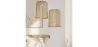 Rattan Ceiling Lamp - Boho Bali Design Pendant Lamp - Lian image 7