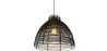 Black Rattan Ceiling Lamp - Boho Bali Design Pendant Lamp - Gian image 7