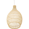 Buy Rattan Ceiling Lamp - Boho Bali Design Pendant Lamp - Bay Natural wood 60039 - prices