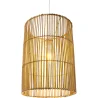 Rattan Ceiling Lamp - Boho Bali Design Pendant Lamp - An image 7