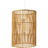 Buy Rattan Ceiling Lamp - Boho Bali Design Pendant Lamp - An Natural wood 60045 - prices