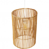 Buy Rattan Ceiling Lamp - Boho Bali Design Pendant Lamp - An Natural wood 60045 at Privatefloor