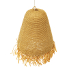 Buy Wicker Ceiling Lamp - Boho Bali Design Pendant Lamp - Thao Natural wood 60046 - prices