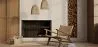 Rattan Ceiling Lamp - Boho Bali Design Pendant Lamp - Linei image 7