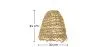 Rattan Ceiling Lamp - Boho Bali Design Pendant Lamp - Linei image 7
