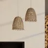 Rattan Ceiling Lamp - Boho Bali Design Pendant Lamp - Linei image 7