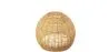 Rattan Ceiling Lamp - Boho Bali Design Pendant Lamp - Paon image 7