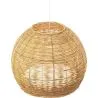 Rattan Ceiling Lamp - Boho Bali Design Pendant Lamp - Paon image 7